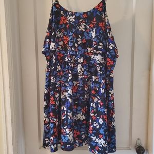 Floral tank dress